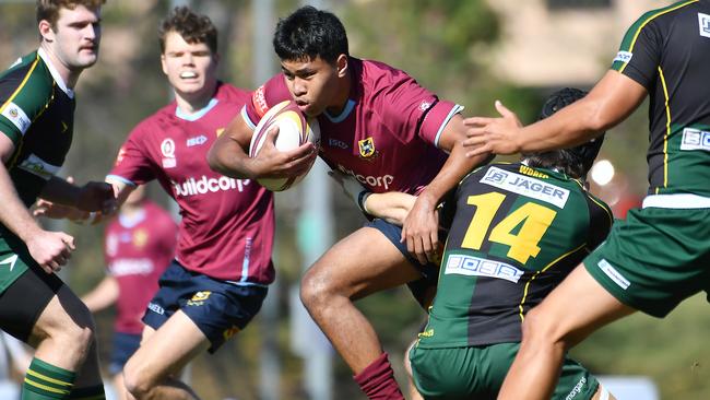 Queensland Colts 1 club rugby action between Wests and UQ Saturday June 17, 2023. Picture, John Gass