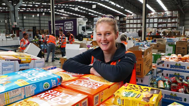 Demand on the Foodbank Australia service has gone up 50 per cent. Picture: Aaron Francis