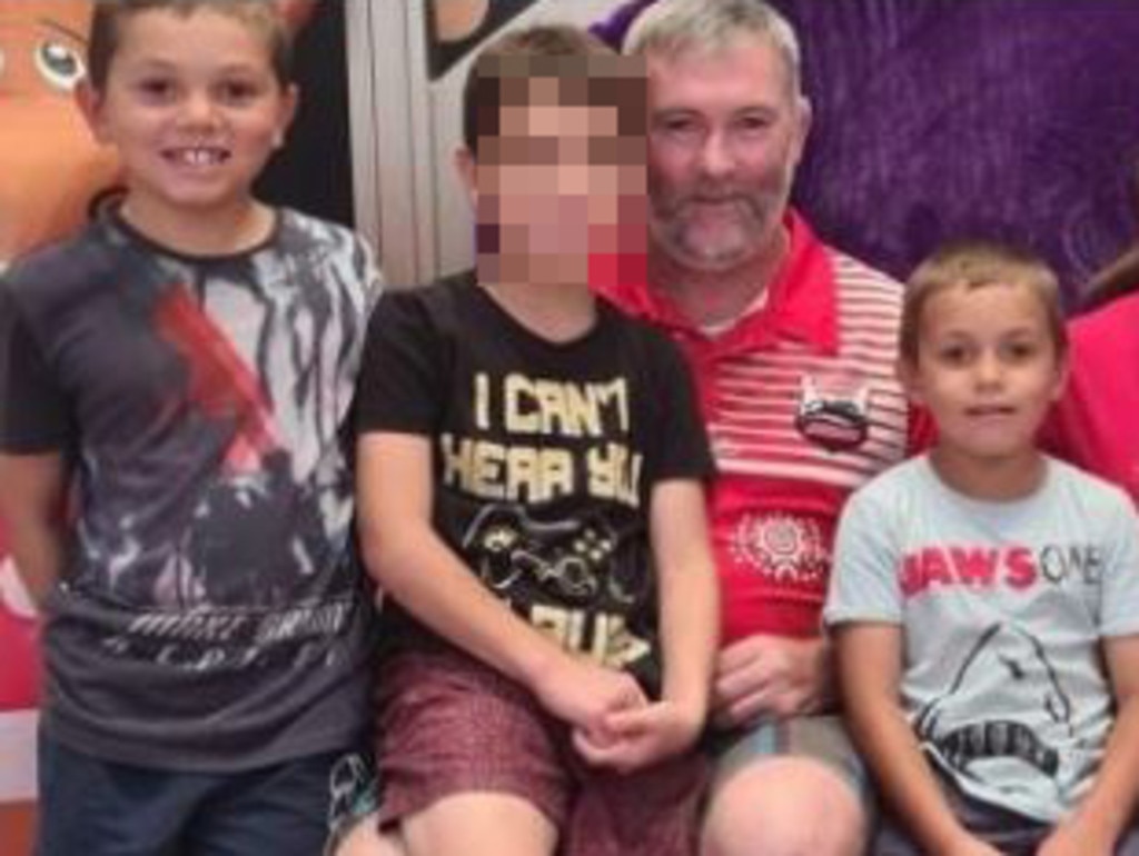 Heartbroken father Joseph Shorey has remembered his two sons Sheldon (right) and Shane (far left) as "fun loving and beautiful". Picture: GoFundMe