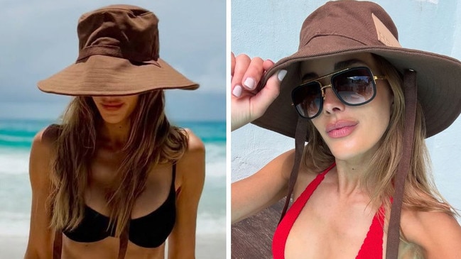 Aussie WAG turns heads in cheeky bikini