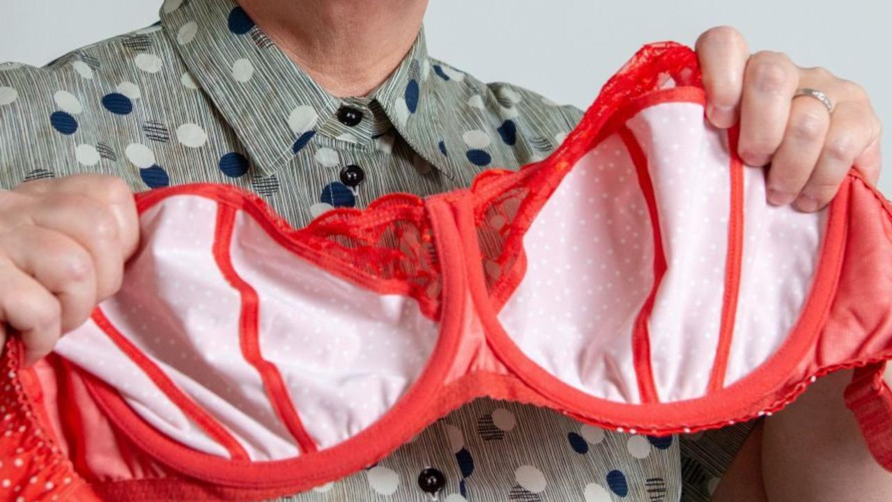 Woman gets cyst caused by bra cut out of chest