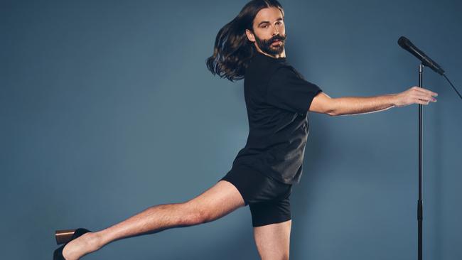 Comedian, Queer Eye host and podcaster Jonathan Van Ness is on tour. Picture: Supplied