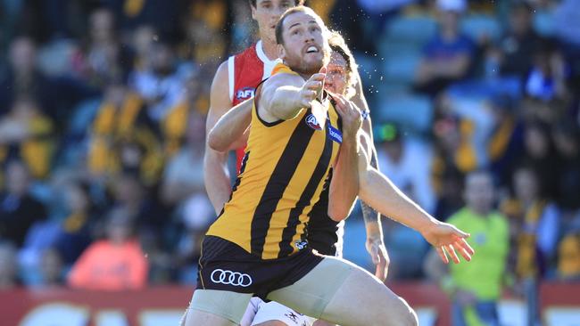 Jarred Roughead is struggling in his return to football.