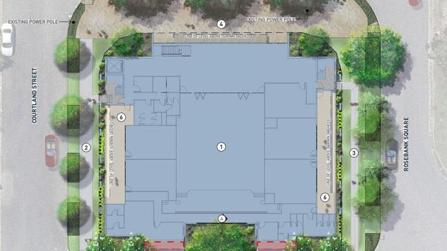 Plans for the Salisbury site.