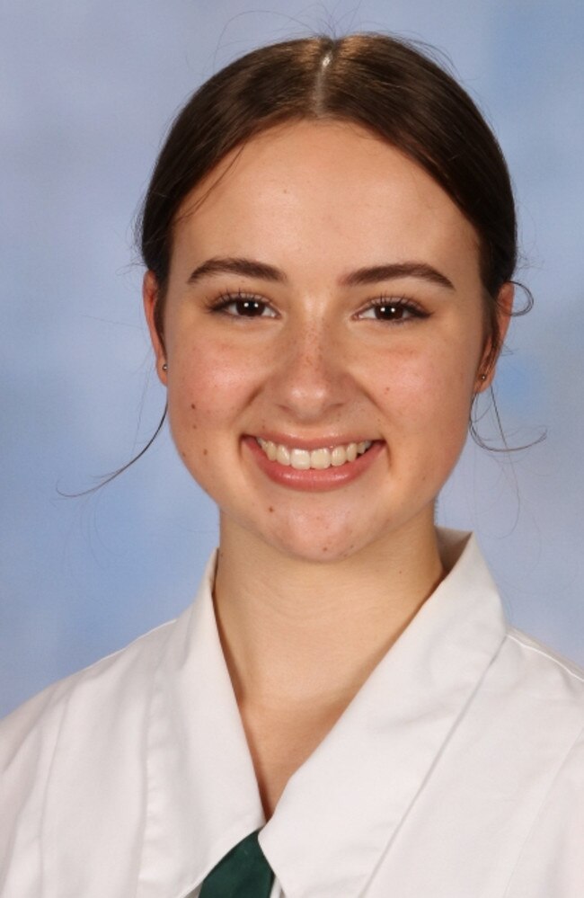 Olivia Hollis, Corinda State High School captain. Picture: Contributed