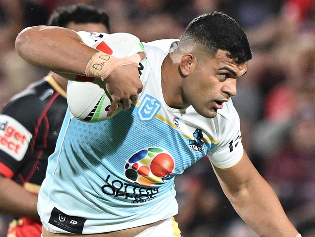 David Fifita is set to play the Titans’ first game in round 2. Picture: Bradley Kanaris/Getty Images