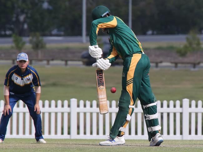 Helensvale Batsman Jack Lickiss. Pic Mike Batterham