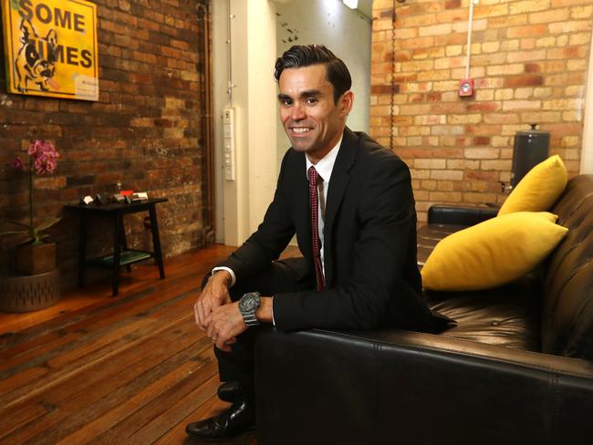 26/11/2018: QC Lincoln Crowley, at his chambers in Petrie Terrace, Brisbane. Lincoln is the only aboriginal, Indigenous QC in Queensland. Lyndon Mechielsen/The Australian