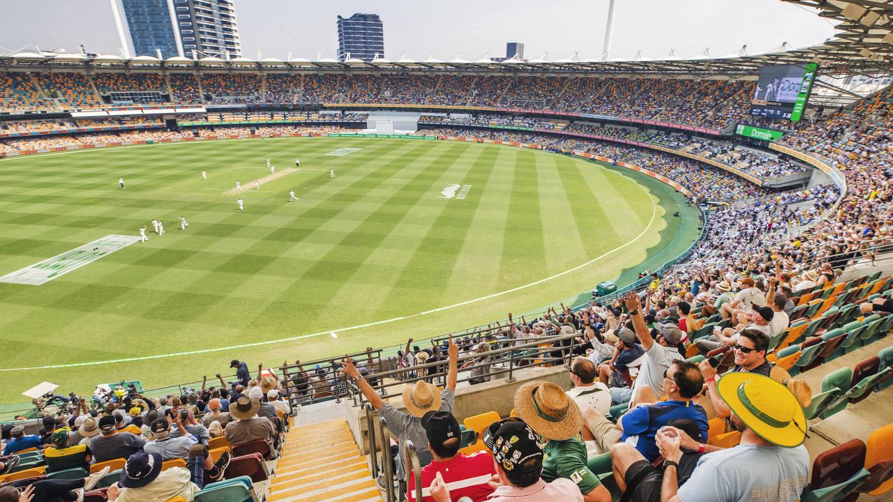 England could have forced Cricket Australia’s hand and had the match moved to Sydney, but the Gabba Test will go ahead as planned. Picture: Lachie Millard