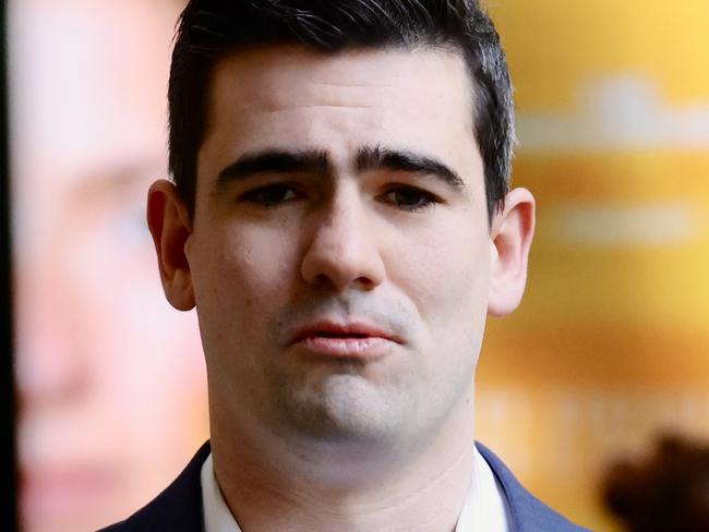 MELBOURNE, AUSTRALIA - NewsWire Photos - OCTOBER 9, 2024. Jacob Hersant arrives at Melbourne Magistrates court. He is the first person in Victoria convicted of performing a banned Nazi salute outside the County Court on October 27, 2023 Picture: David Geraghty / NewsWire