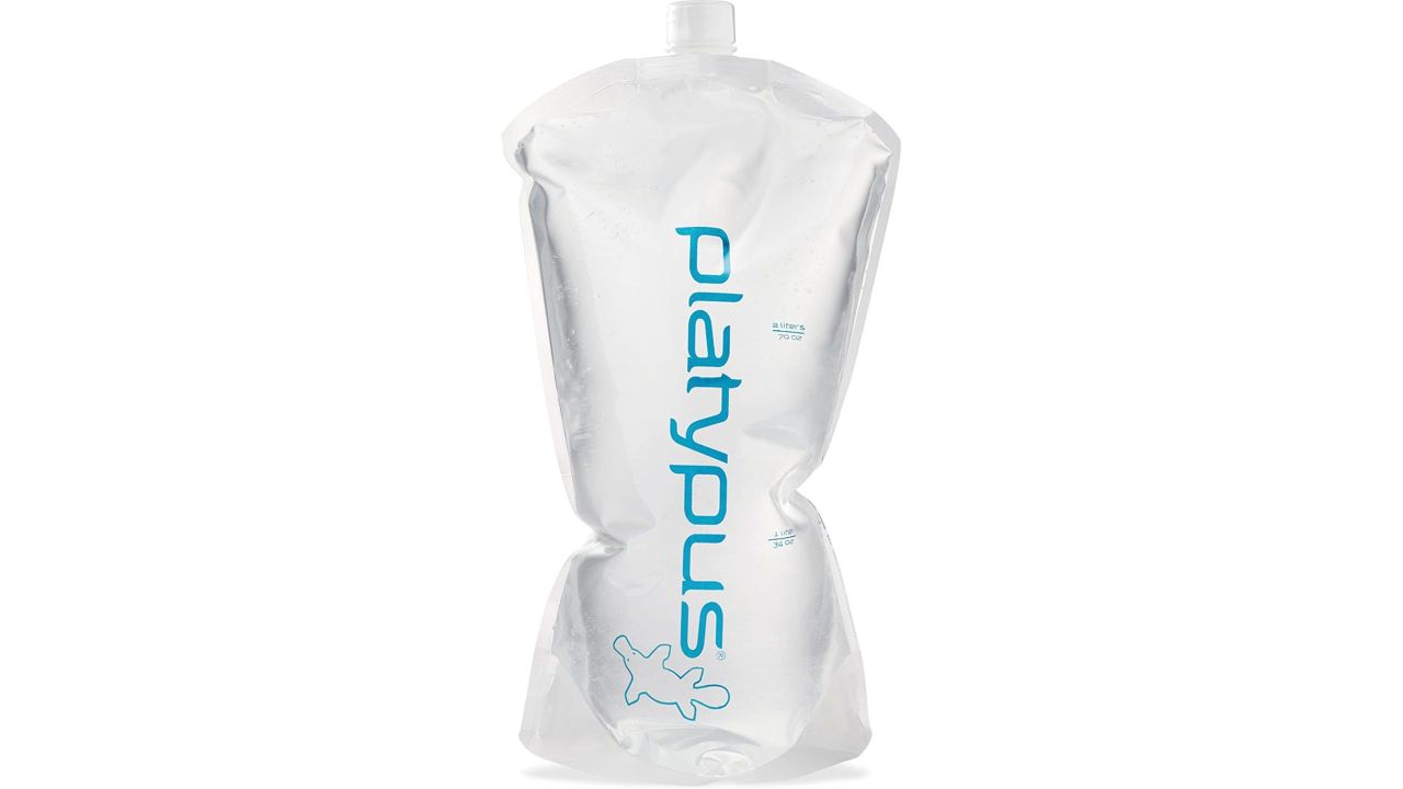 Platypus 2-Litre Ultralight Collapsible Water Bottle. Picture: Amazon.