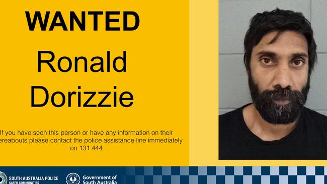 Supplied Editorial Man wanted over alleged domestic assault at Port Lincoln. Picture: SA Police