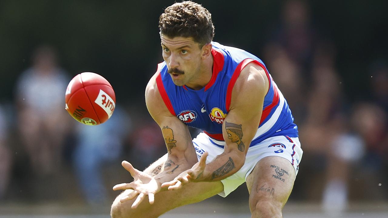 Tom Liberatore role changed in round one — it didn’t go well. Picture: Getty Images