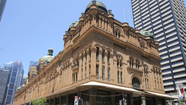 The Queen Victoria Building on George St was named in the list.