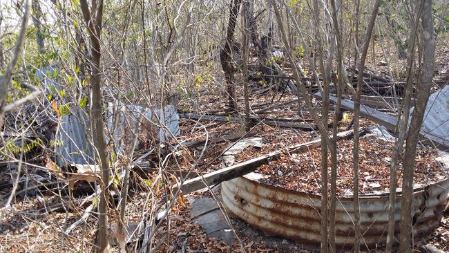 Remnants of the Channel Island Leprosarium