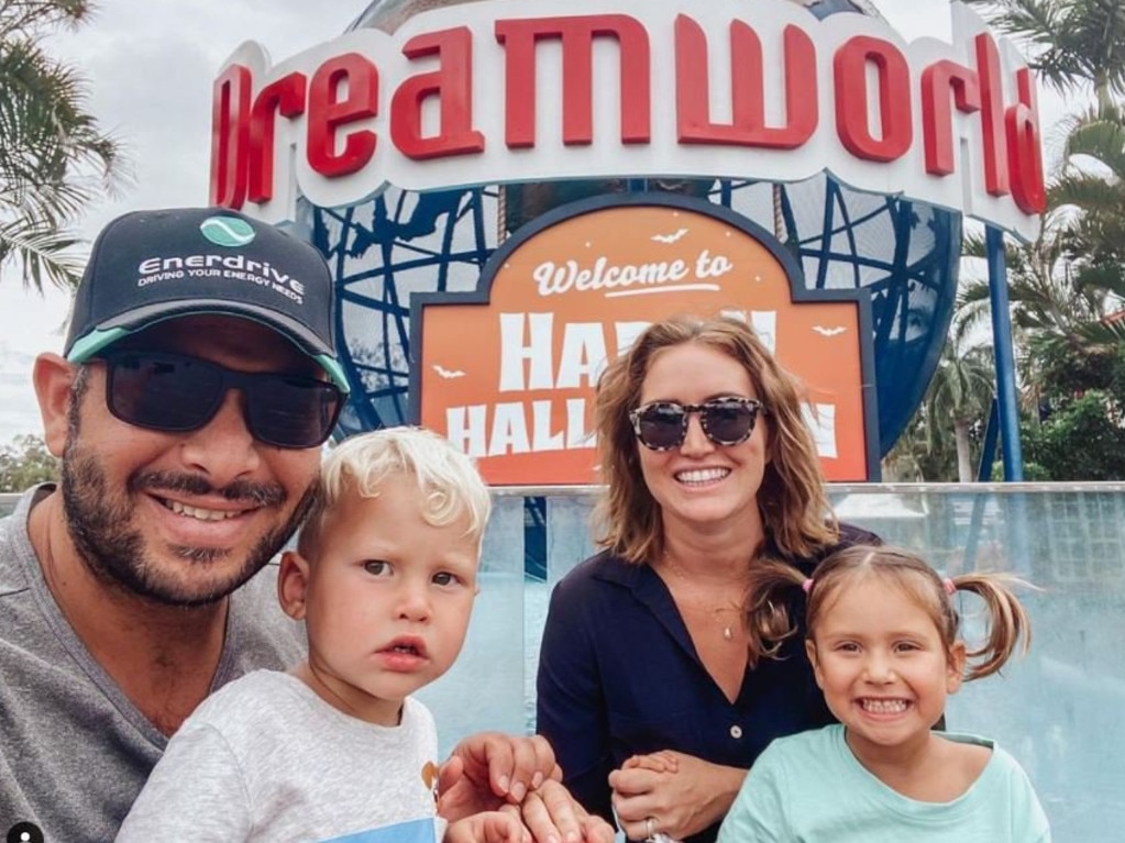 The family had been travelling around Australia