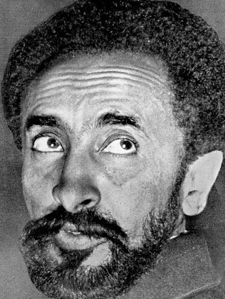 Emperor Haile Selassie.