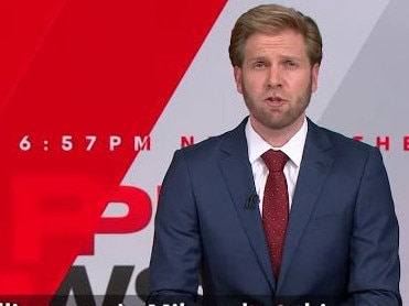Mark Humphries fronted the ill-fated “6.57pm News” - which was later dumped.