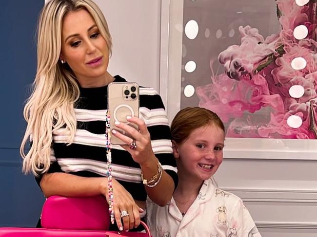 Roxy Jacenko and her daughter Pixie. Her children no longer have social media accounts and will only feature on hers. Picture: Instagram