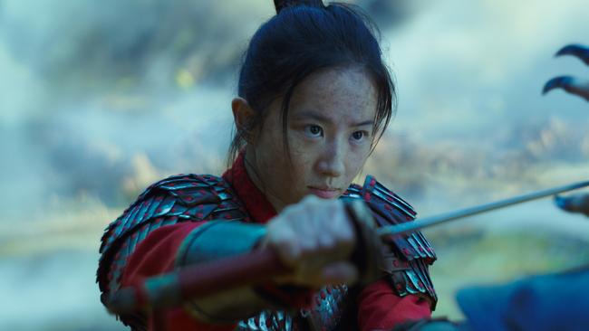 Yifei Liu as the title character in Disney’s live action remake of Mulan.