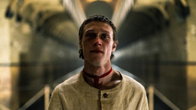 UK actor George MacKay in a scene from The True History of the Kelly Gang.