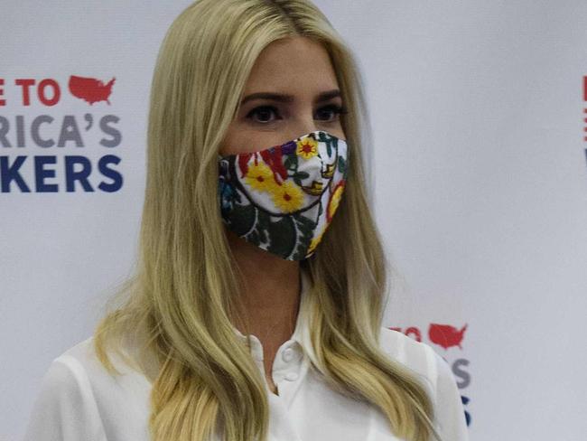 Adviser to the President Ivanka Trump. Reports say the President wanted her to be his running mate in 2016. Picture: AFP