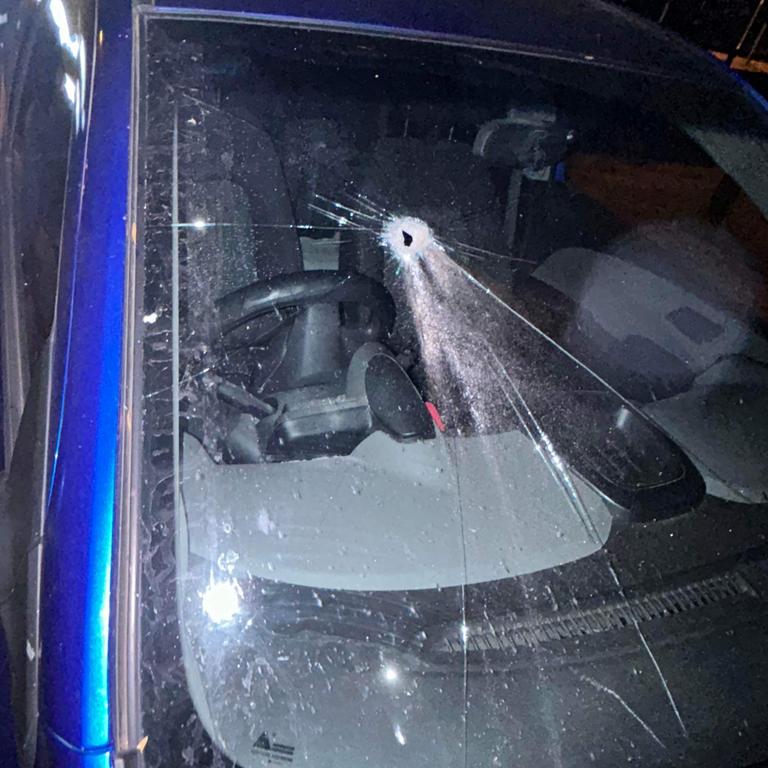 A disgruntled former crew supervisor at Blair Athol mine was dealt with by police over smashing the windscreen of a vehicle belonging to a female worker while it was parked at a mine site.