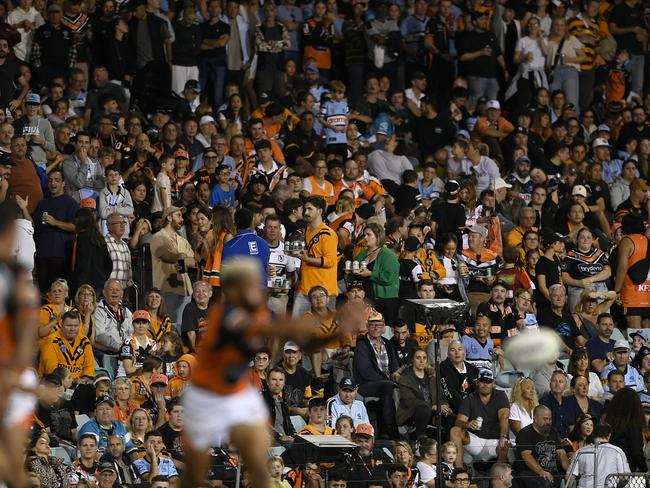 The Leichhardt Oval hill was heaving.