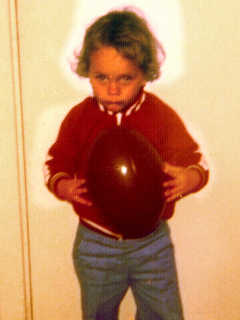 A young Gavin Wanganeen, who grew up in Adelaide’s north.