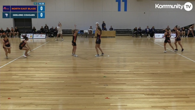 Replay: Victorian Netball League - North East Blaze v Geelong Cougars (Div 1)