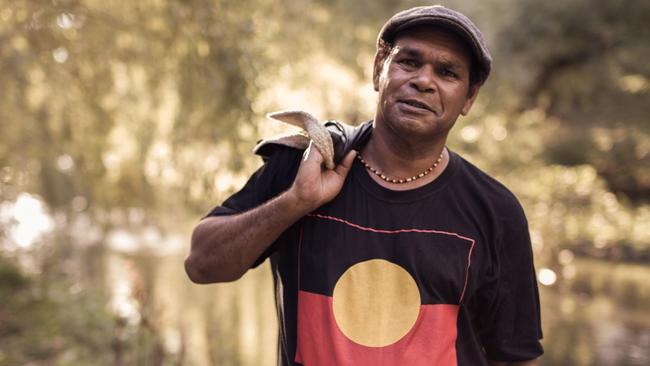 Artist and musician Joe Geia is one of the artists involved in new Gold Coast indigenous art label Yeien.