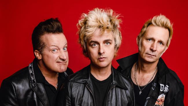 American rock band Green Day. Picture: Supplied.