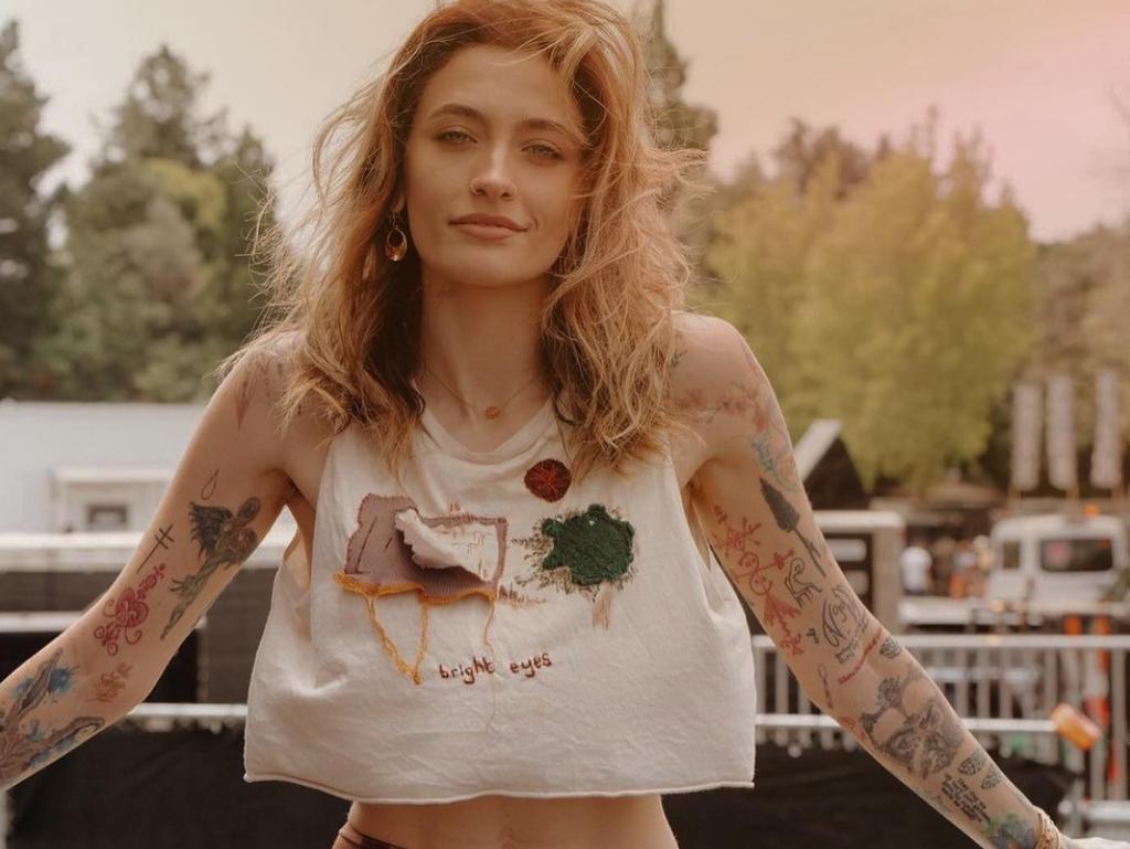 Grammys 2024 red carpet: Paris Jackson covers all her tattoos