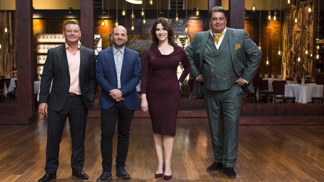 Gary Mehigan, George Calombaris, Nigella Lawson and Matt Preston.