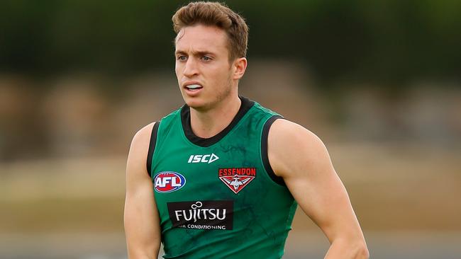 Orazio Fantasia at Essendon training.