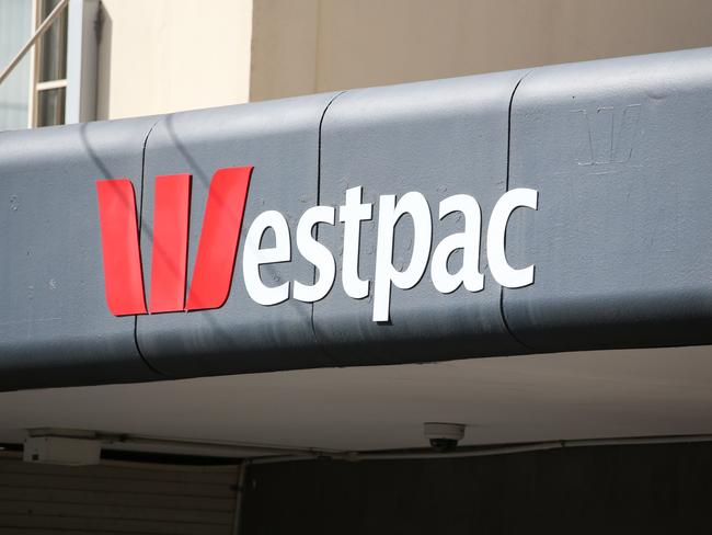 SYDNEY, AUSTRALIA: Newswire Photos: APRIL 22 2024: A general view of Westpac signage in Sydney ahead of the  Federal Budget. Picture: NCA Newswire / Gaye Gerard