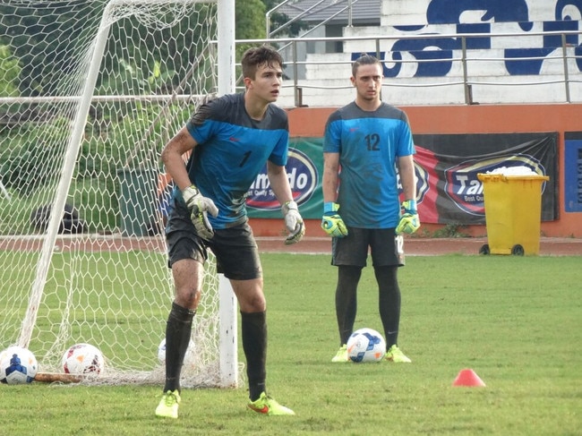 Dragicevic at Joeys training in 2015. Picture: FFA