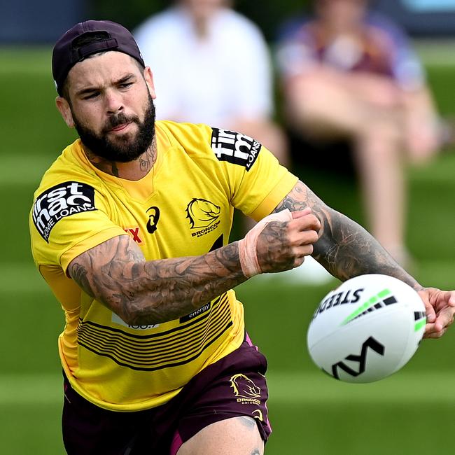 Adam Reynolds is the midfield general the Broncos have lacked recently. Picture: Bradley Kanaris/Getty Images