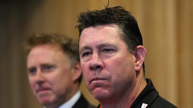 Saints are confident Ratten in the man to end their premiership drought. Picture: Michael Klein.