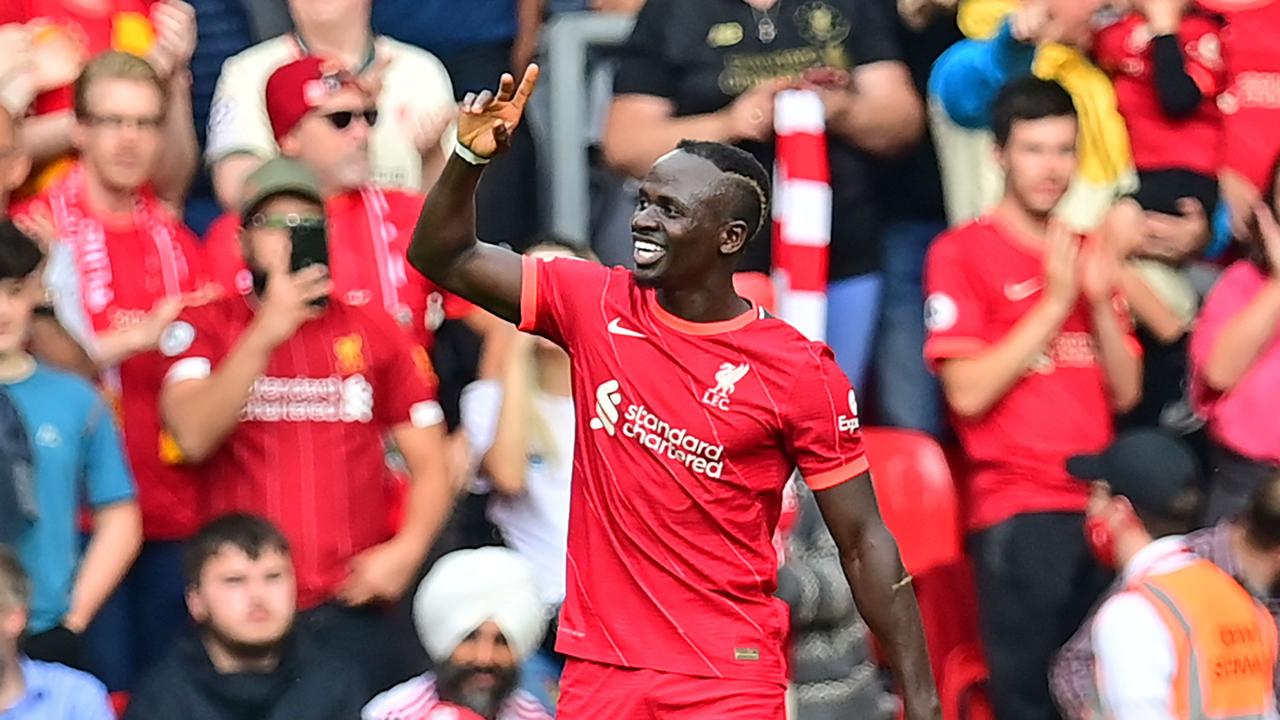 Liverpool's Senegalese striker Sadio Mane scored for the ninth-straight Premier League game against Crystal Palace.