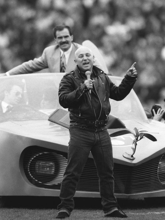 1991 ... Angry Anderson and a Batmobile