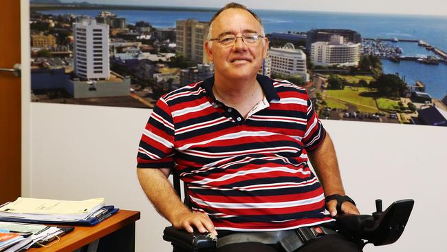 Independent member for Cairns Rob Pyne has lost his seat in the 2017 election, attracting only 19 percent of the primary vote. Picture: BRENDAN RADKE