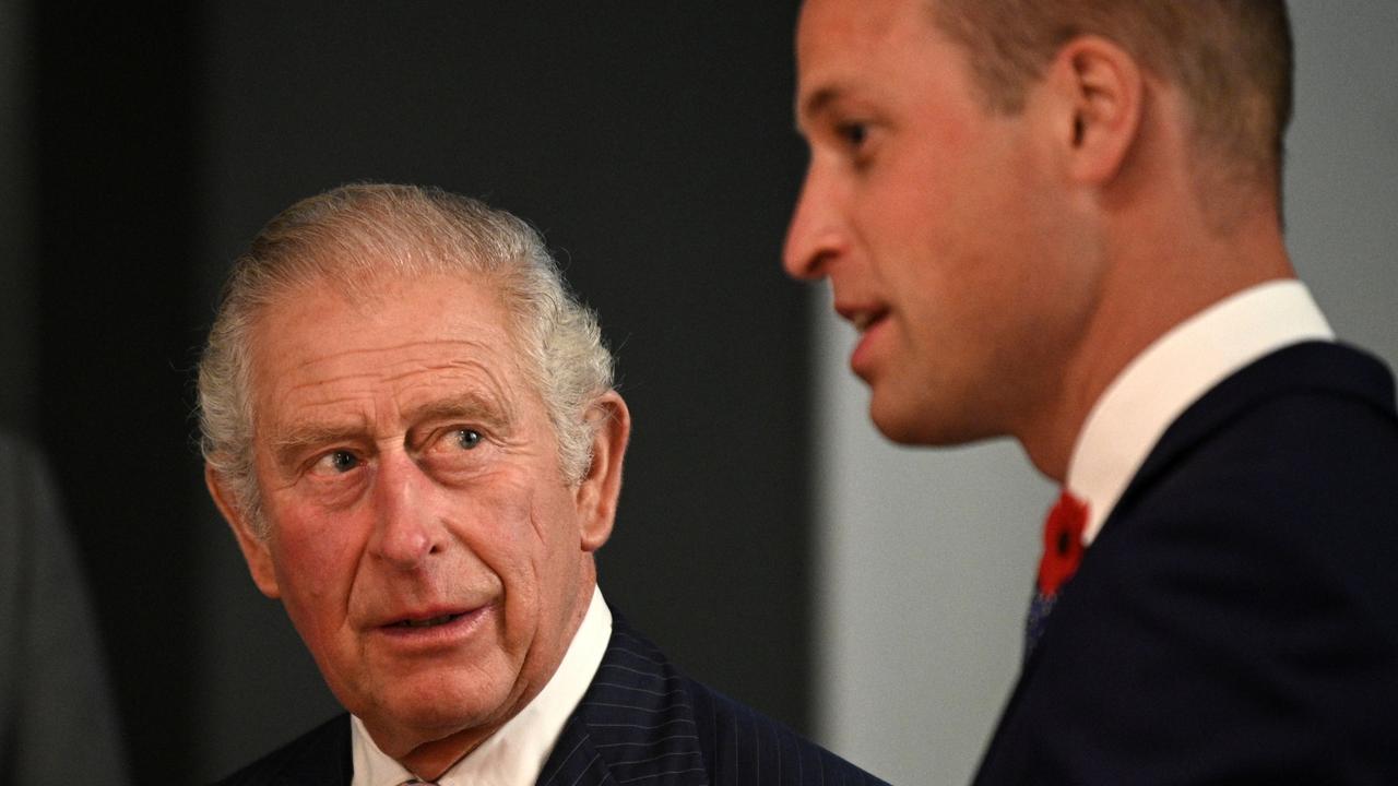 Prince Charles and his son, Prince William. Picture: Daniel Leal-Olivas/Getty Images