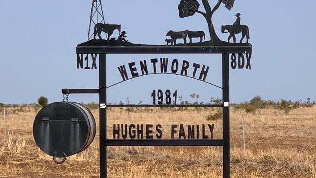 Wentworth Cattle Co, run by Richard Hughes and family, as part of the branch of the Hughes cattle dynasty.