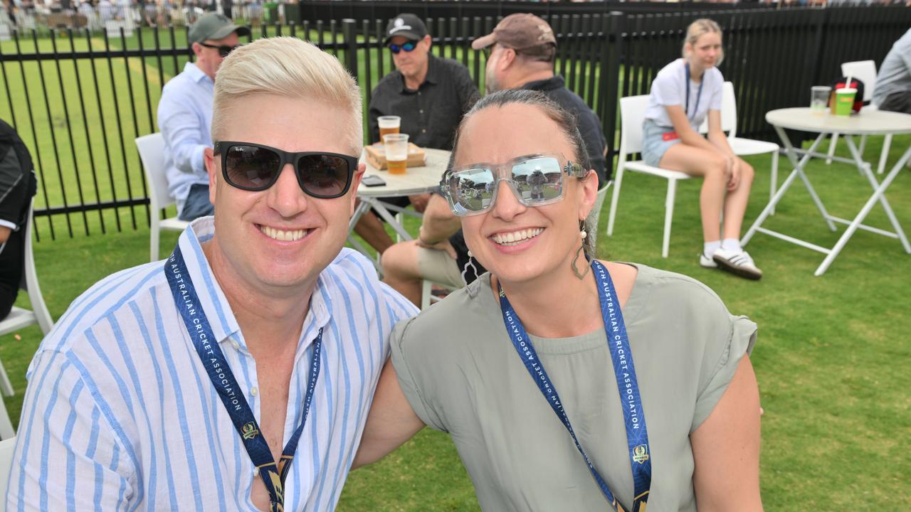 DECEMBER 6, 2024: Fans enjoying the atmosphere at Adelaide Oval for the Test Cricket Australia v India. Picture: Brenton Edwards