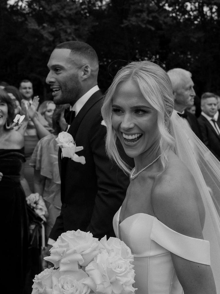 AFL 2023: Former Hawthorn defender Josh Gibson marries Ashley Bright ...