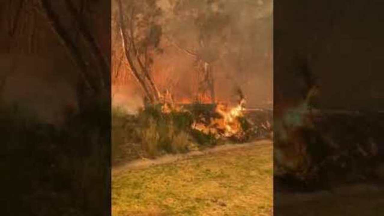 Firefighters Battle to Protect Properties as Homes Destroyed by Bushfire Near Sydney