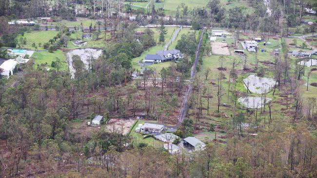 Gold Coast Storm Damage. Pic Annette Dew