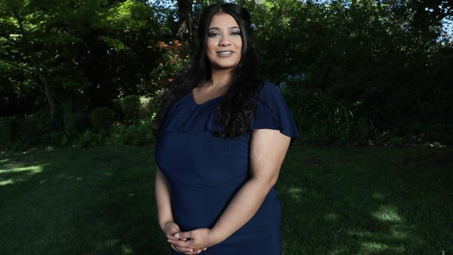 Activist, researcher and lawyer Noelle Martin is calling for urgent deepfake law reforms. Picture: Paul Kane Picture Gary Ramage