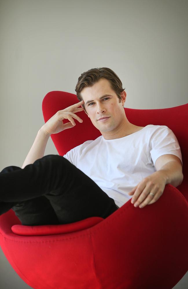 Australian actor David Berry was going to say no for a role on one of the sexiest shows on TV. Picture: Richard Dobson